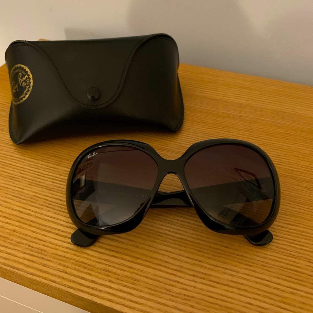 Ray Ban Jackie Ohh II Black Sunglasses Brand New